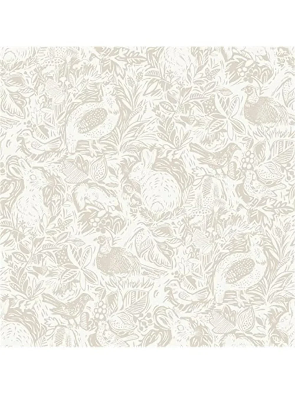 Peel Stick Wallpaper Cream Forest Removable Self Adhesive Neutral Boho Wall